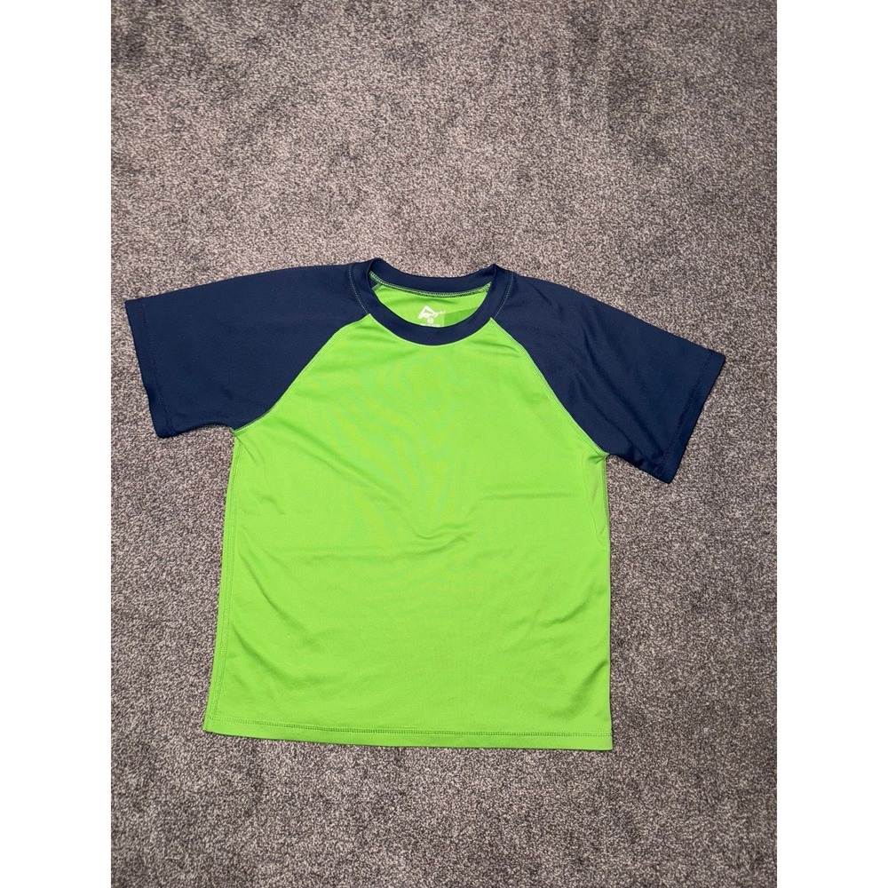 Kanu‎ Surf Boys Bright Green & Navy Blue Swim Shirt